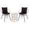 Flash Furniture 3PC Tan Rattan Set-Side Table-Black Cushions TW-VN017-18-TAN-BK-GG - alternate 8